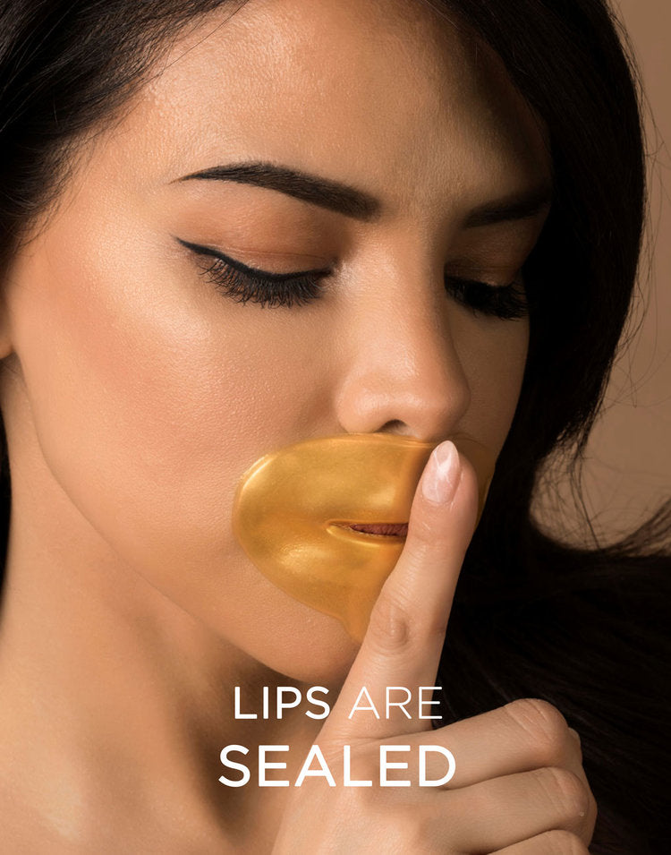24kt gold lip mask, hadaka, lip mask, Courbet Beauty Culture, Canada, Milton, Ontario, Skin Care, Beauty Blog