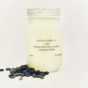 12oz Coffee Scented Soy Candle